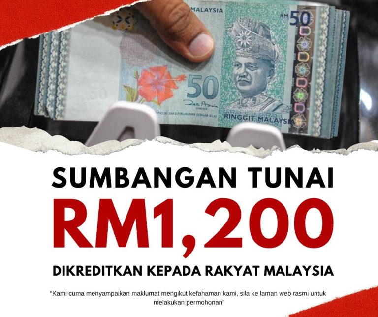 Sumbangan Tunai Rm Akan Dikreditkan Kepada Rakyat Malaysia Ini