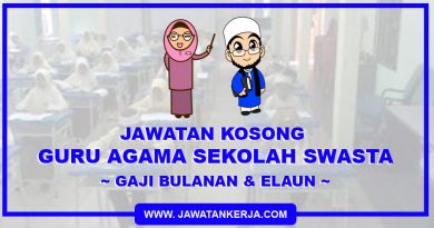 Jawatan Kosong Sekolah Agama Swasta Archives Jawatan Kerja