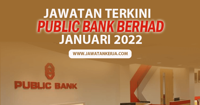 jawatan kosong public bank