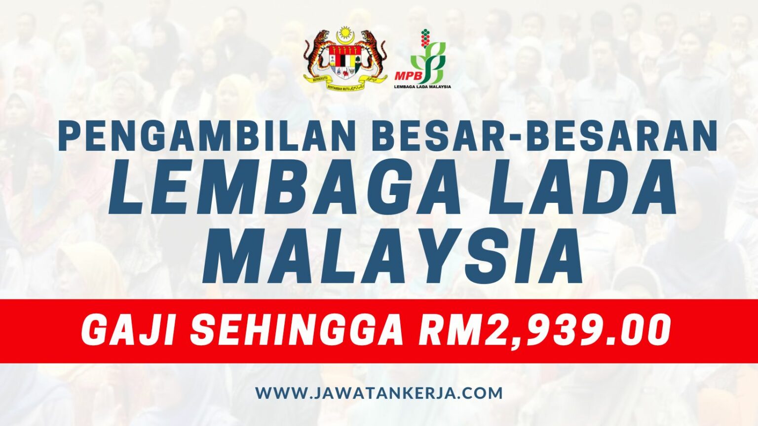 Pengambilan Besar-Besaran Di Lembaga Lada Makaysia Bagi Ogos 2022. Gaji ...