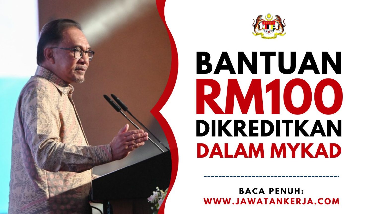 Bantuan RM100 Dikreditkan Ke Dalam MyKad: Ini Senarai Penerima & Tarikh ...