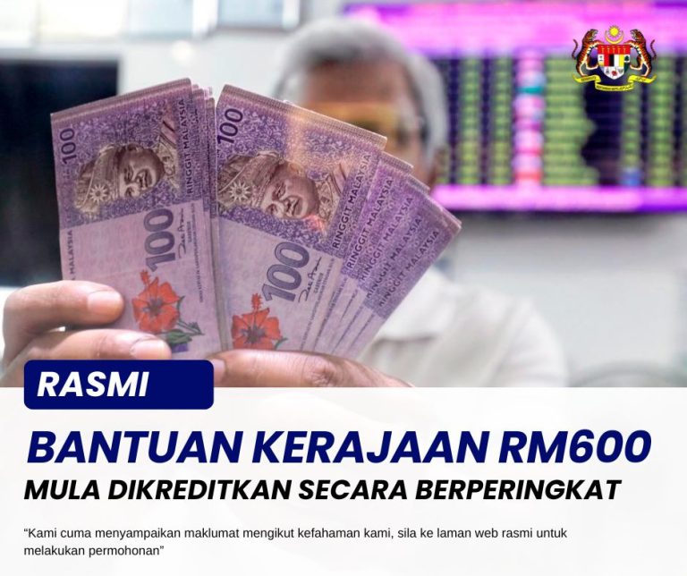 Bantuan Kerajaan Rm Telah Mula Dikreditkan Secara Berperingkat Cara Semak Layak Atau Tidak